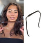 Square Glasses Headband For Women Hair-holding Hairpin